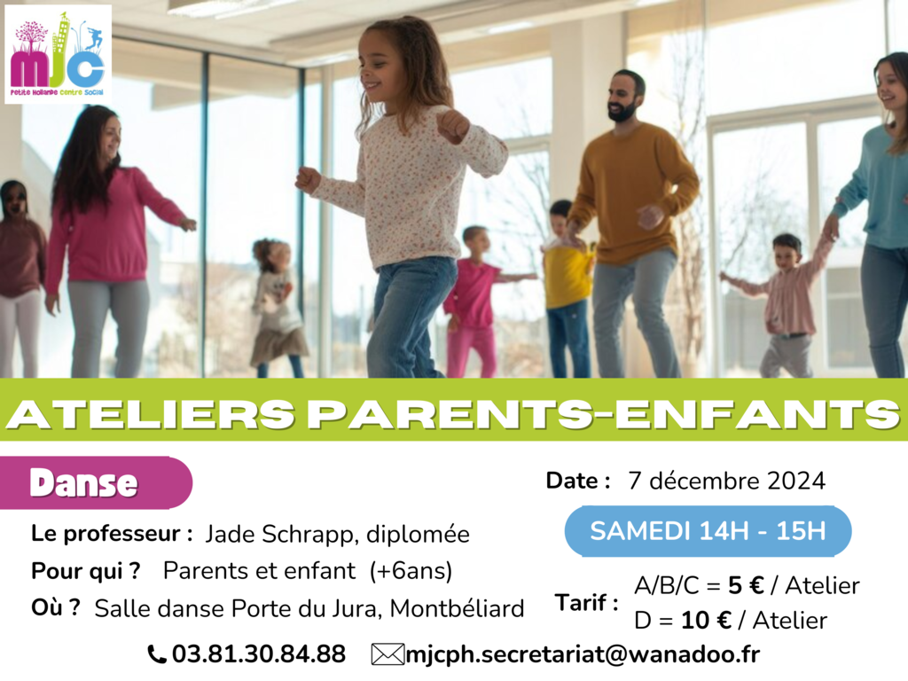 Atelier Parents/Enfants - Danse