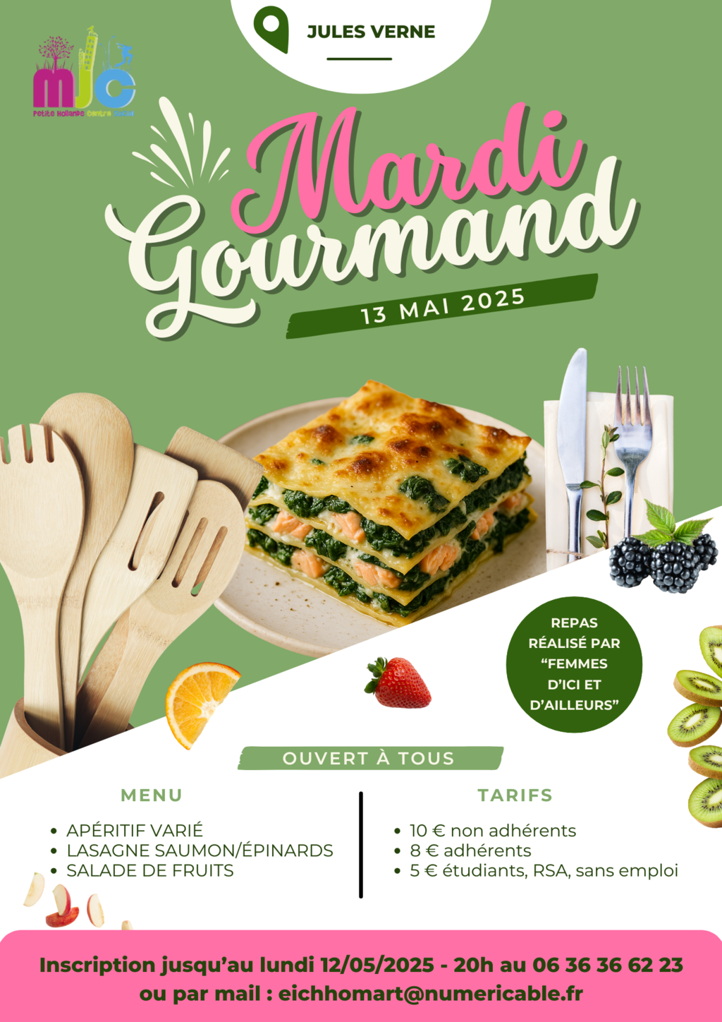 Mardi Gourmand 13 mai 2025