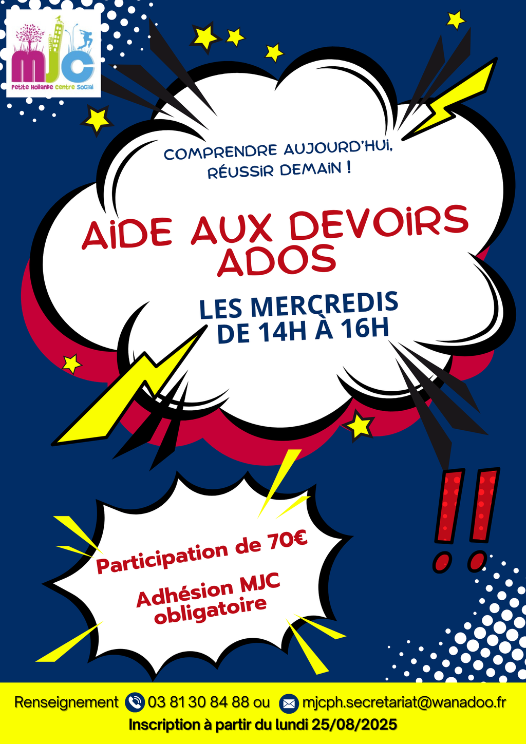 Aide aux devoirs ados