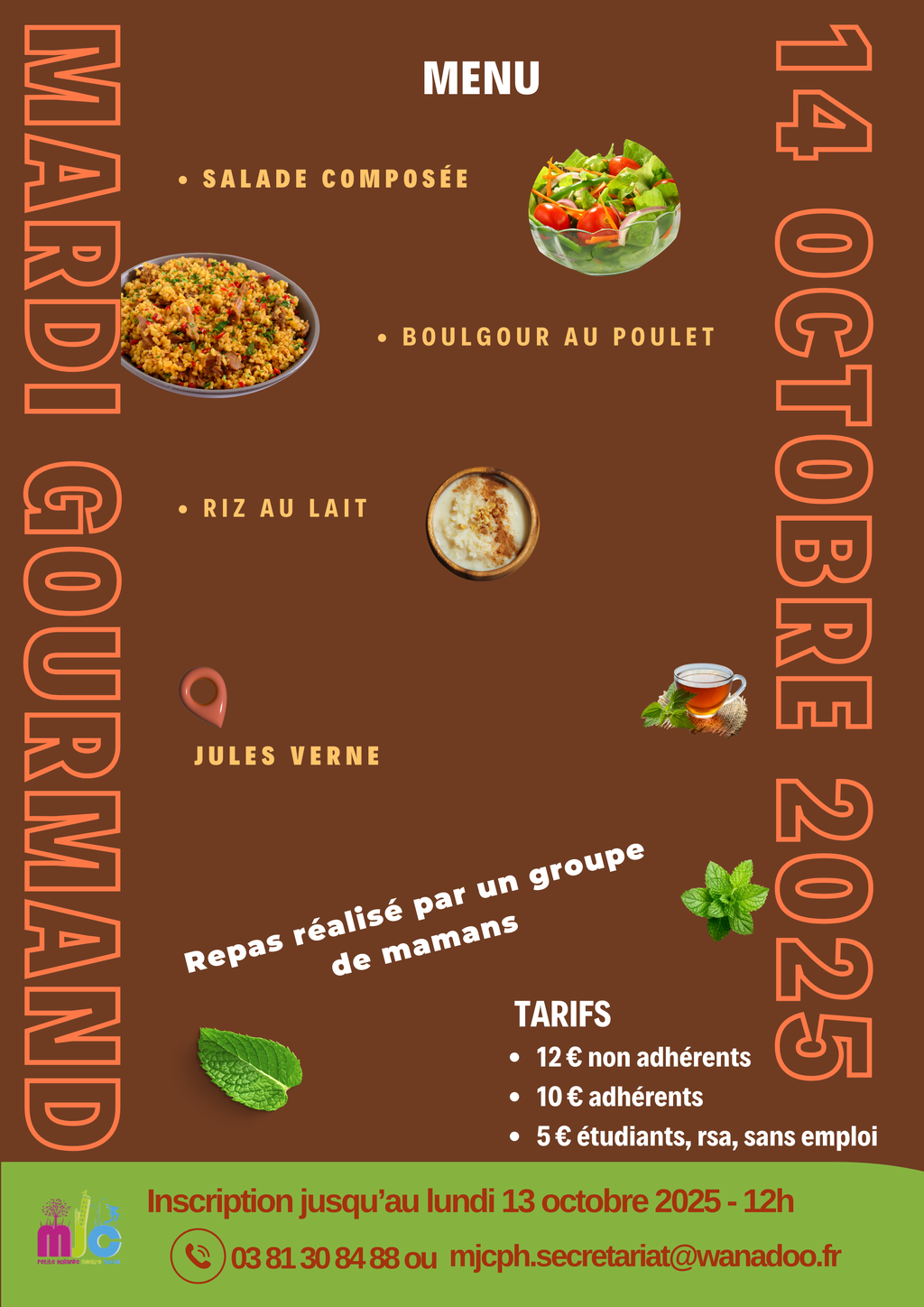 Mardi Gourmand 14/10/2025