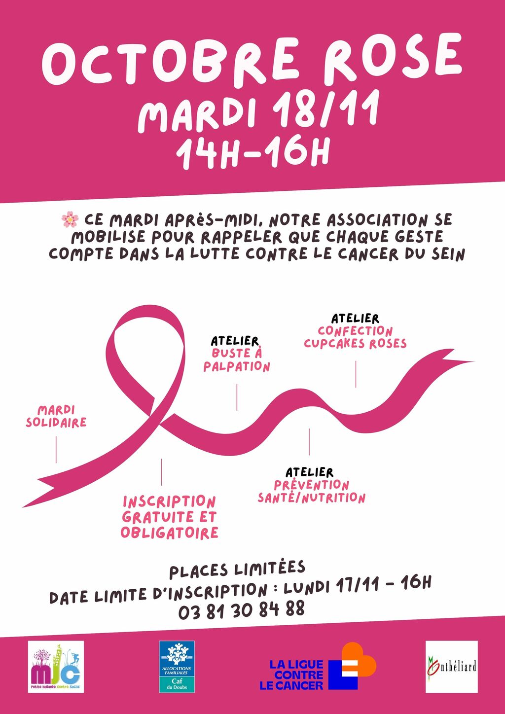 Après-midi solidaire : ensemble contre le cancer