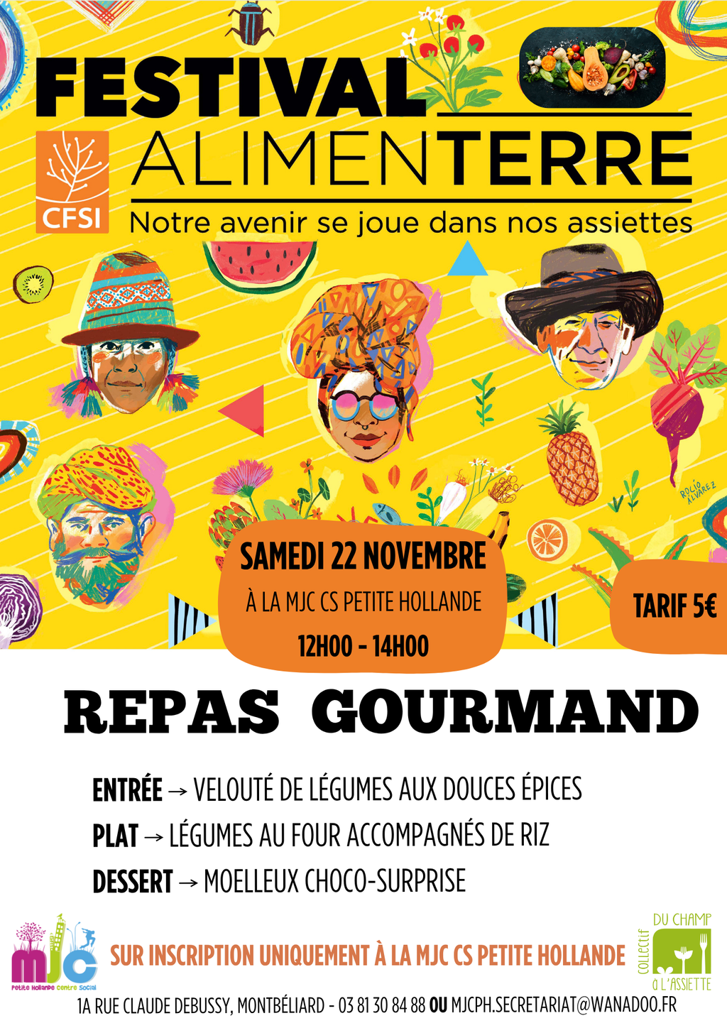 Festival Alimenterre samedi 22/11/2025