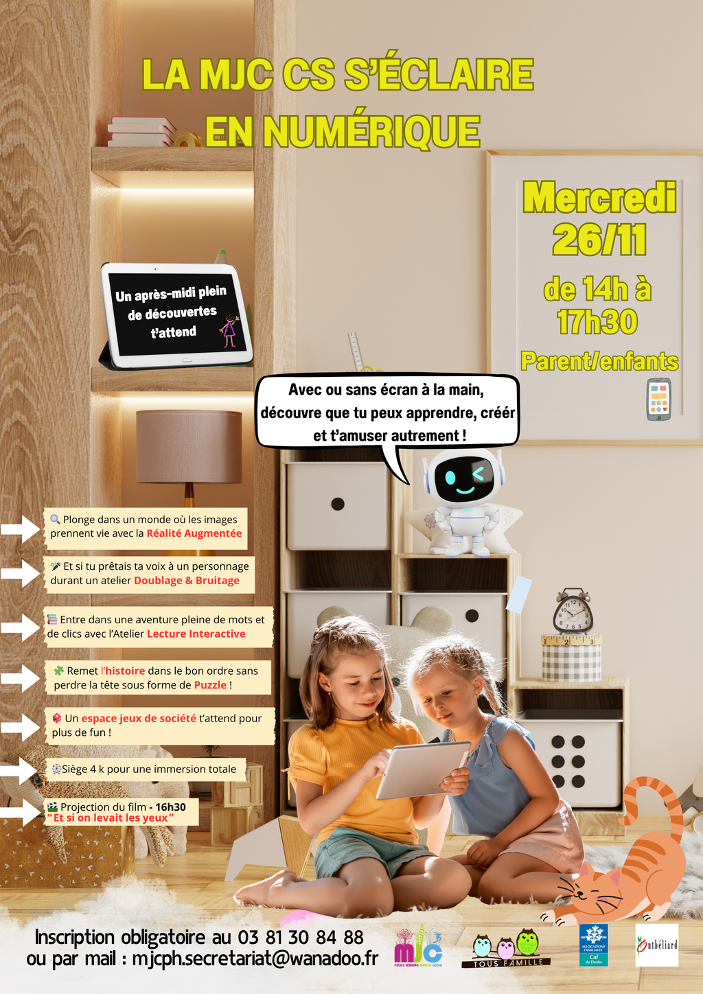 La MJC CS s'éclaire en numérique