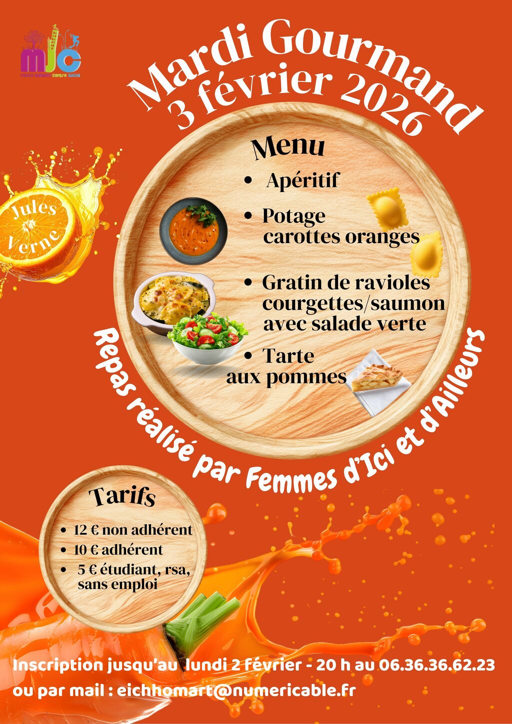 Mardi Gourmand 3 février 2026