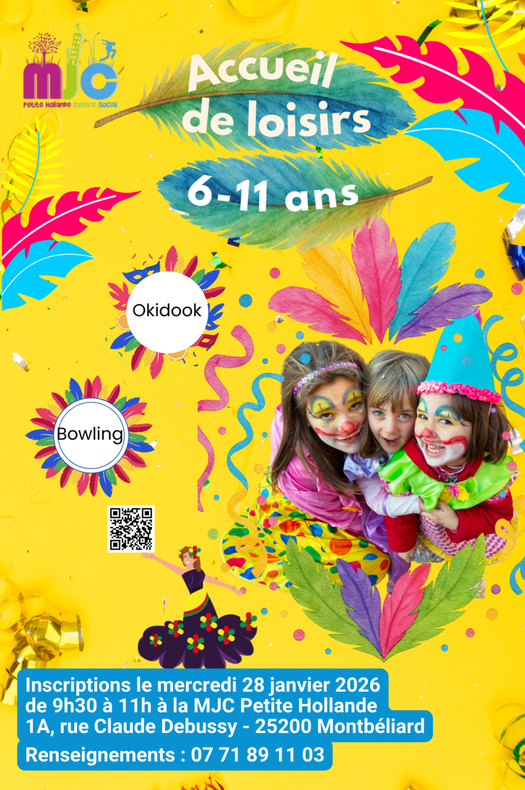 Accueil de Loisirs Sans Hébergement - Vacances de Carnaval