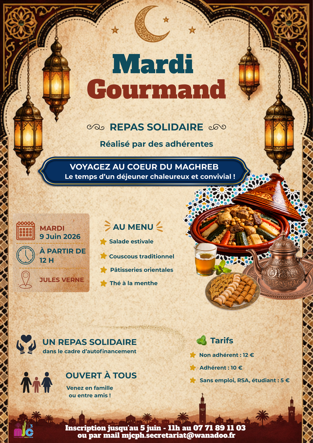 Mardi Gourmand 9 juin 2026