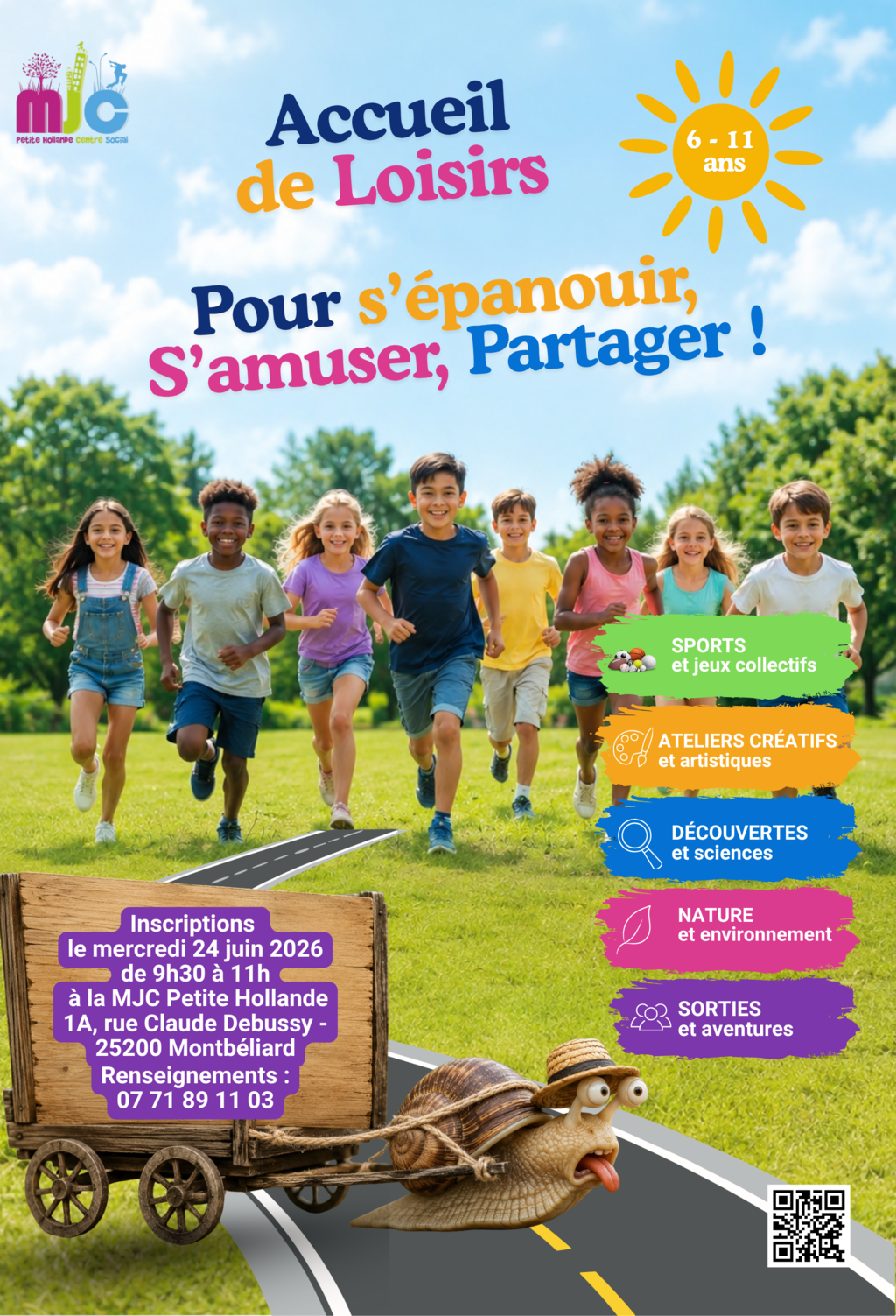 Accueil de Loisirs Sans Hébergement juillet